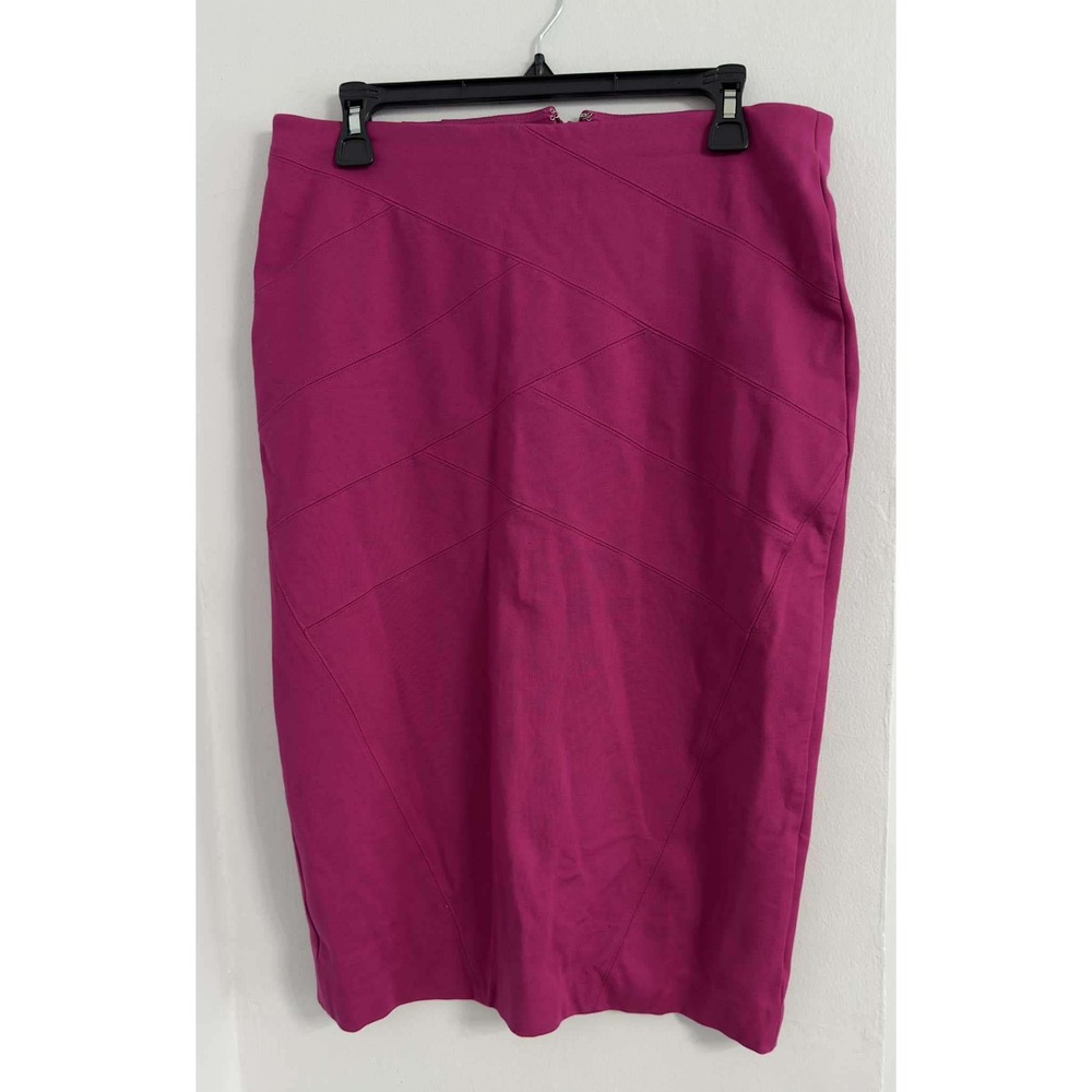 Express structured cropped top matching fitted sk… - image 4